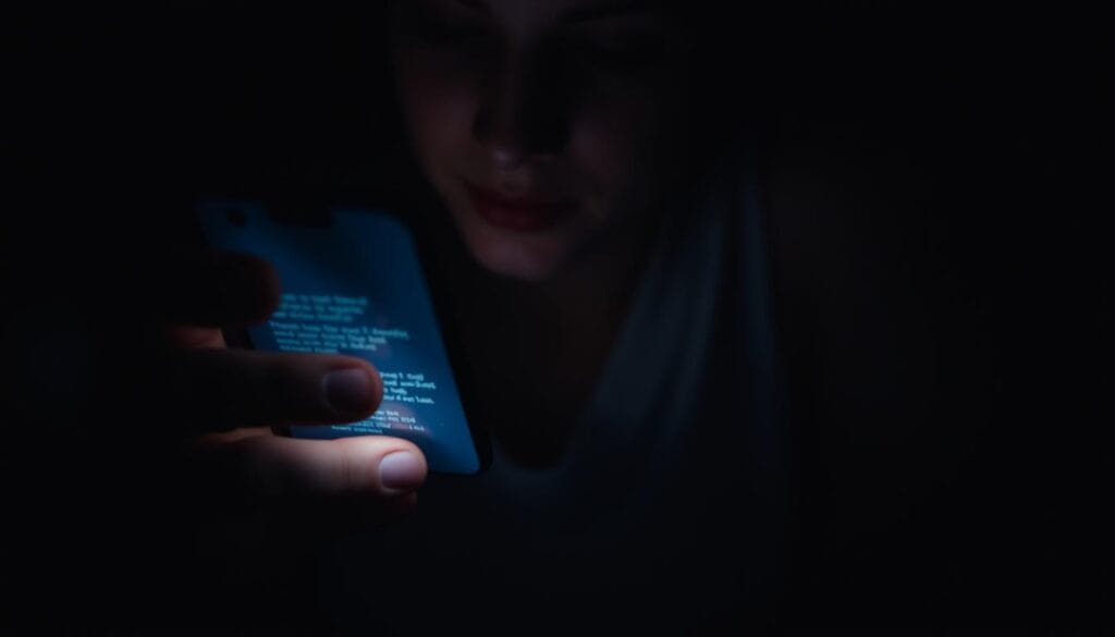 Mysterious text messages glow softly in the dimly lit room, their content veiled in a shroud of secrecy. Shadows dance across the screen, creating an air of intrigue and anticipation. The viewer is drawn in, their imagination captivated by the tantalizing possibilities hidden within the message's cryptic lines. Ambient lighting casts a warm, intimate glow, setting the mood for a flirtatious exchange. The composition focuses on the smartphone, its surface reflecting the user's captivated expression, hinting at the power of a well-crafted text to ignite passion and desire. Mysterious text messages glow softly in the dimly lit room, their content veiled in a shroud of secrecy. Shadows dance across the screen, creating an air of intrigue and anticipation. The viewer is drawn in, their imagination captivated by the tantalizing possibilities hidden within the message's cryptic lines. Ambient lighting casts a warm, intimate glow, setting the mood for a flirtatious exchange. The composition focuses on the smartphone, its surface reflecting the user's captivated expression, hinting at the power of a well-crafted text to ignite passion and desire.